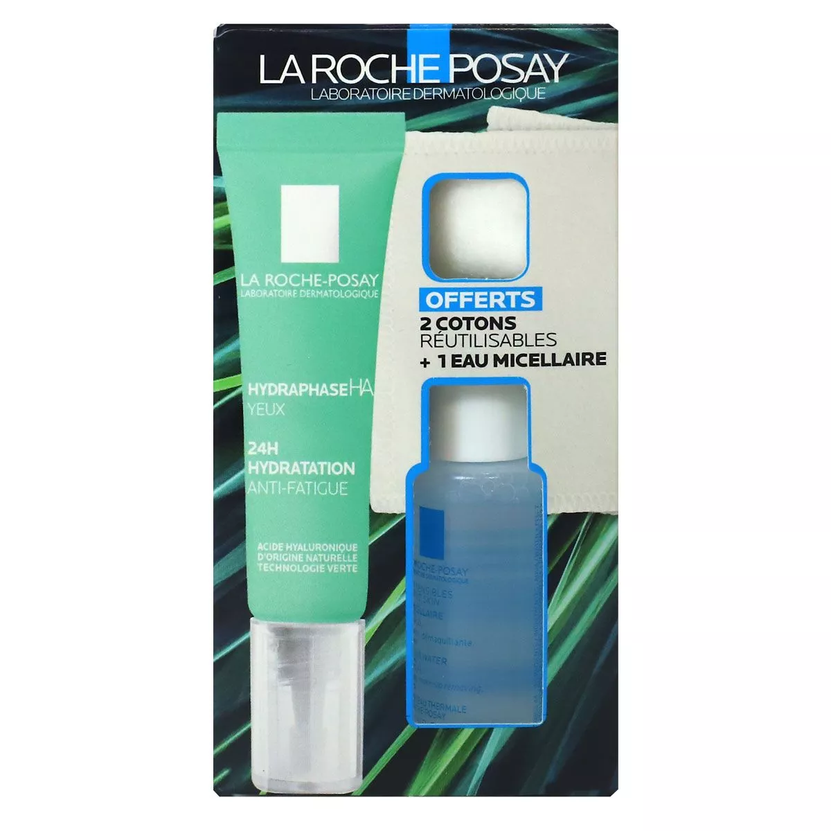 La Roche Posay- Hydraphase HA Eyes + Cleansing Kit Free